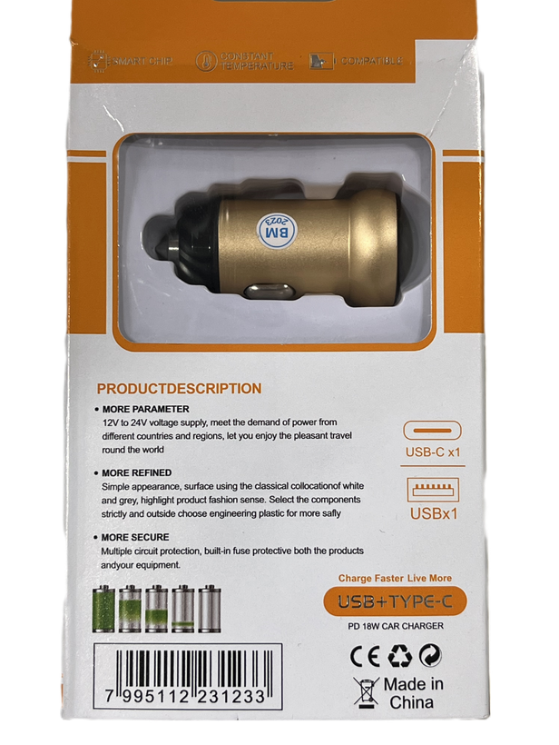 شارژر فندکی PD_056 38W