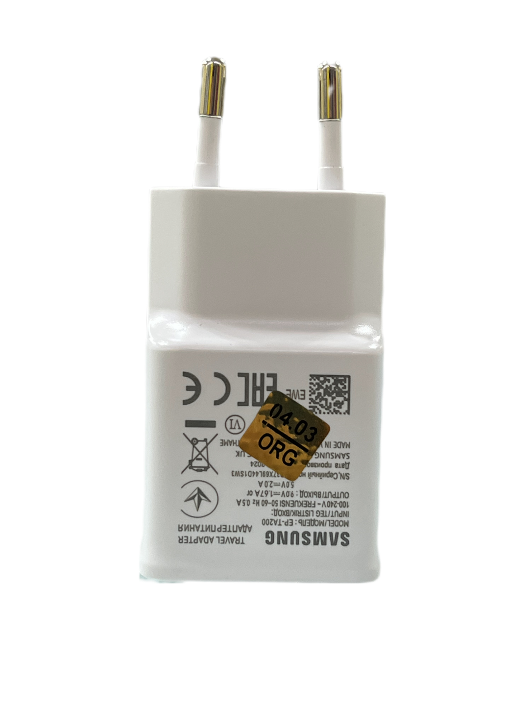 آداپتور سامسونگ 2 پین 15 وات