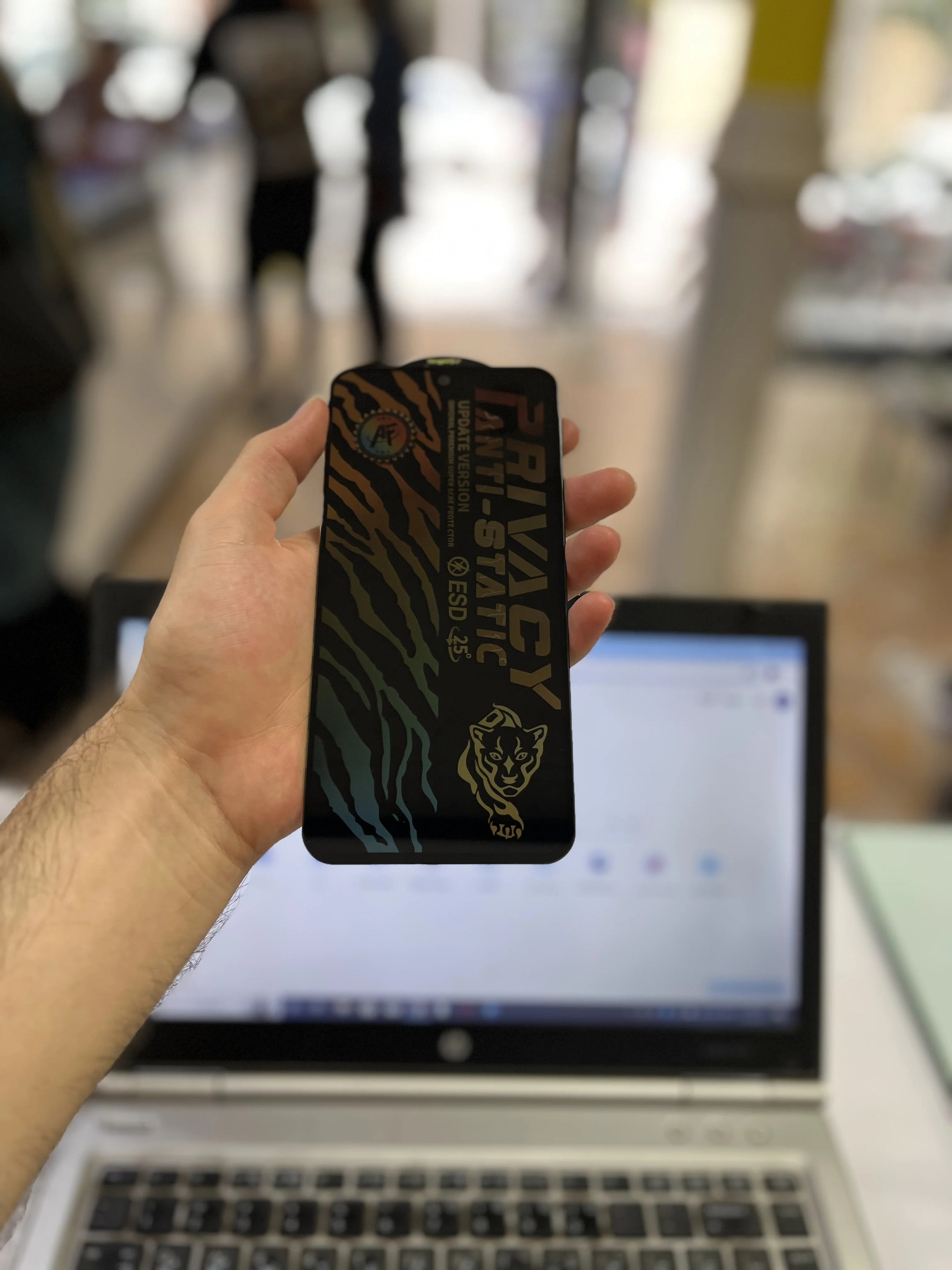 گلس پرایوسی آنتی استاتیک برای مدل A55