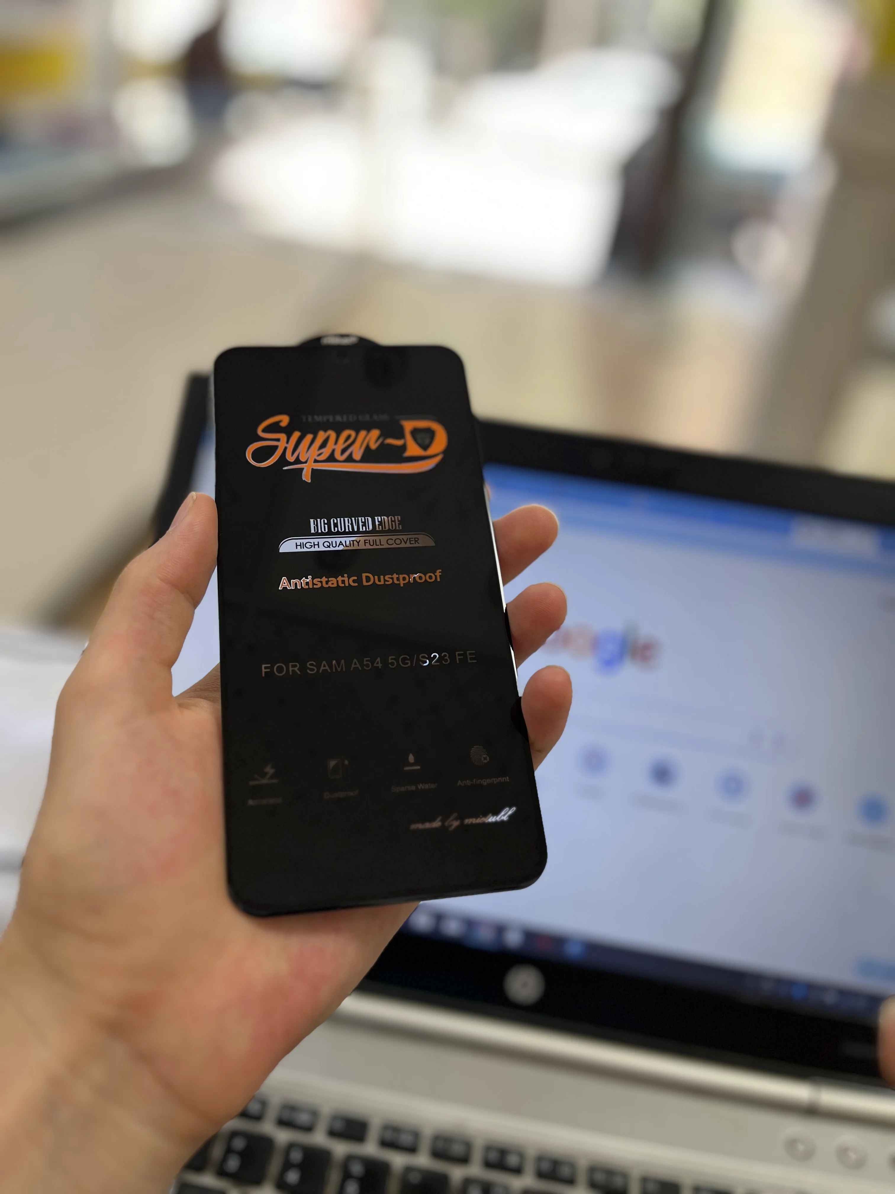 گلس سوپر دی برای مدل S23fe_A54